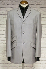 Mod skinhead suit black - suit,