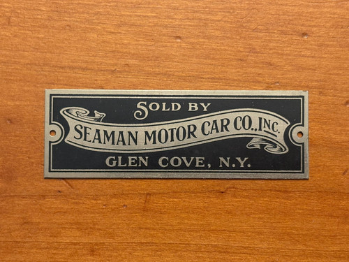 Rare seaman motor car brass - co,