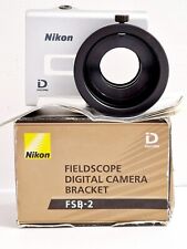  Nikon FSB-2 Fieldscope Camera Bracket for Coolpix 5600/4600 (35-105mm) Box