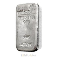 Second Hand 1kg Silver Bar