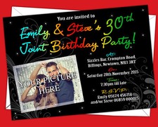 Personalised Joint Birthday