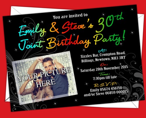 Personalised joint birthday - joint,