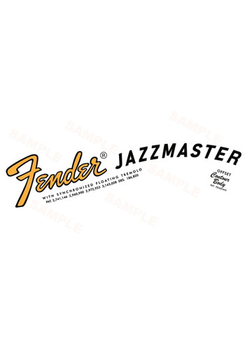Fender jazzmaster large - jazzmaster,
