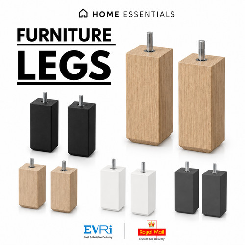 Furniture legs 10cm - 2x,