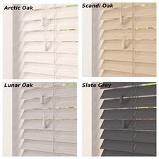 50mm Faux Wood Venetian Blinds