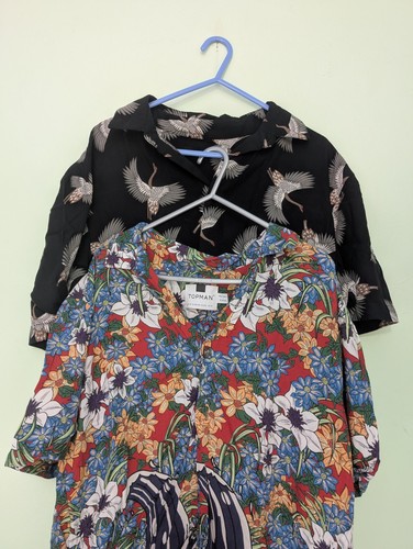 Bundle mens viscose shirts - mens,