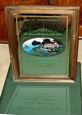 Large Vintage Wood Framed Genuine SOUTHERN COMFORT Mirror – 38x51cm (15x20")