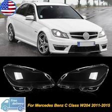 Pair Headlight Lampshade Lens