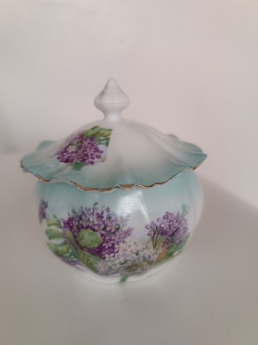 Vintage sugar bowl with lid - sugar,