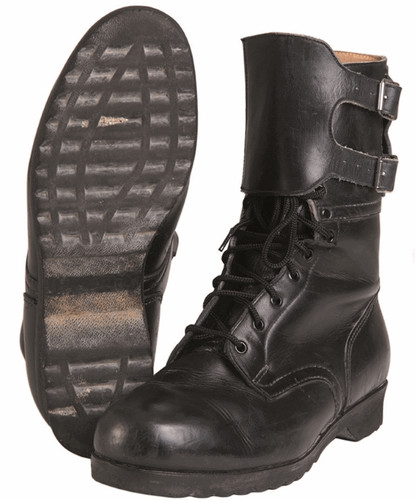 Czech army m60 black leather - army,