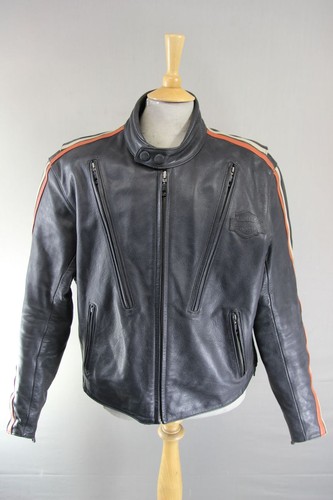 Harley davidson black leather - harley-davidson,