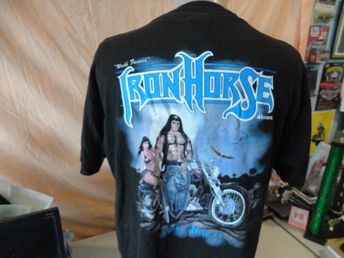 Vintage 1994 iron horse saloon - iron,