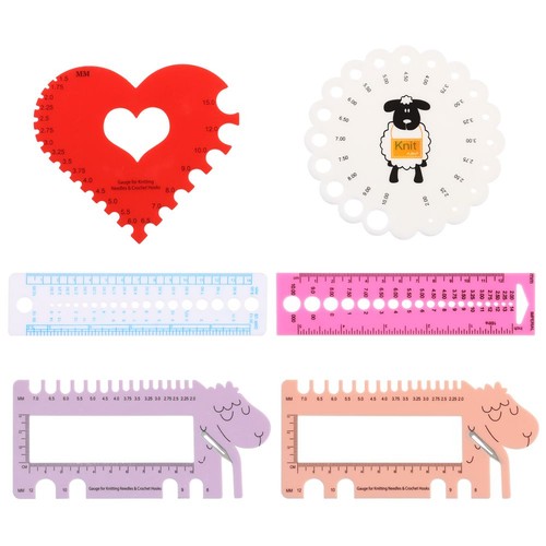 Sheep head love heart ruler - sheep,