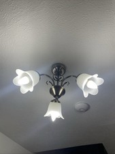 Brass Art Deco Style Ceiling