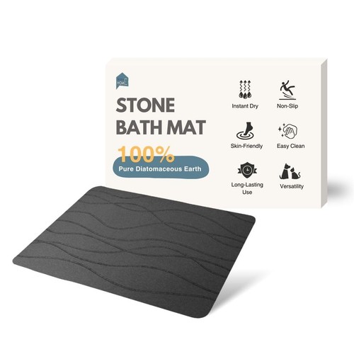 Mira home stone bath - bath, mat