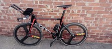 Felt DA10 Time Trial Carbon Bike TT Triathlon with HED wheels