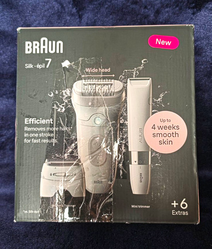 Unused braun silk - braun, silk•épil
