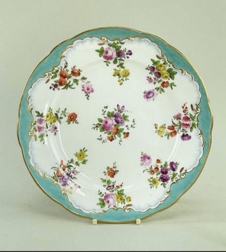 Nantgarw porcelain plate circa - nantgarw,