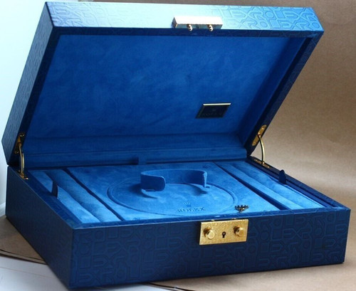 Rolex blue jewellery - rolex, watch