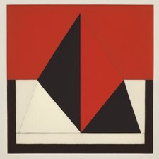 Medium Abstract Painting 2x2