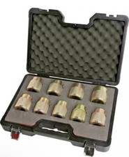 9pc Motorcycle Fork Seal Driver Set. Conventional & Upside Down Forks (CT4626)