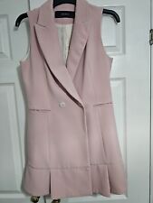 zara pink blazer dress Size S