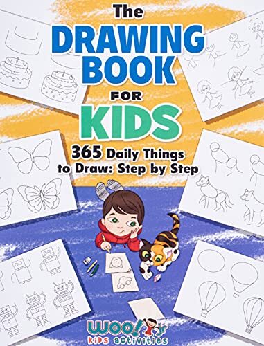 The drawing book for - kids:, 365