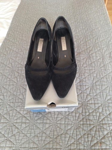 Gabor ladies black suede