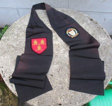 Vintage..ish Diocese of Chester Priest Vicar Vestments Stole Black. 8th Army Vet