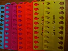 7 FLOSS HOLDERS FOR EMBROIDERY FLOSS