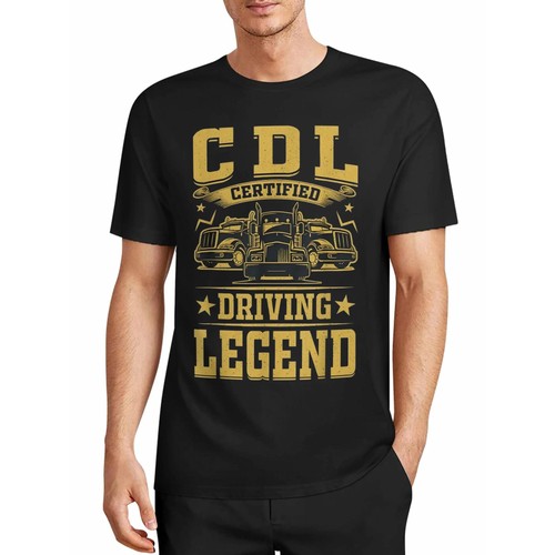 Men truck driver shirt - men's,