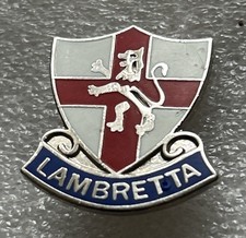 Very rare lambretta enamel - very,