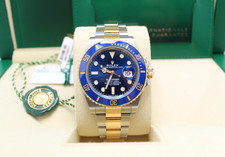 Rolex, Bi Metal, Submariner Blue Watch - 126613LB