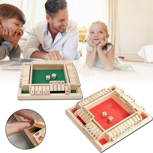 Wooden shut the box - the,