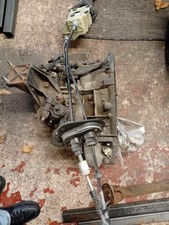 GEARBOX 2002 CITREON RELAY WITH GEAR SELECTOR CABLES ONLY 65000 MILES