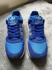 Adidas ZXZ NYL Rare Deadstock Vintage Uk9.5 Preloved Collector retroTrainer Blue