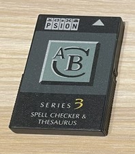 Psion Series 3 Spell Checker &