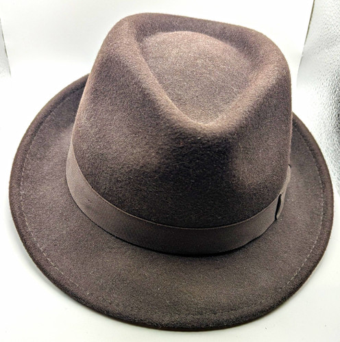 Hand made brown - brown, felt