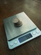 Pre 1920 Worn Silver Coins 78.8g