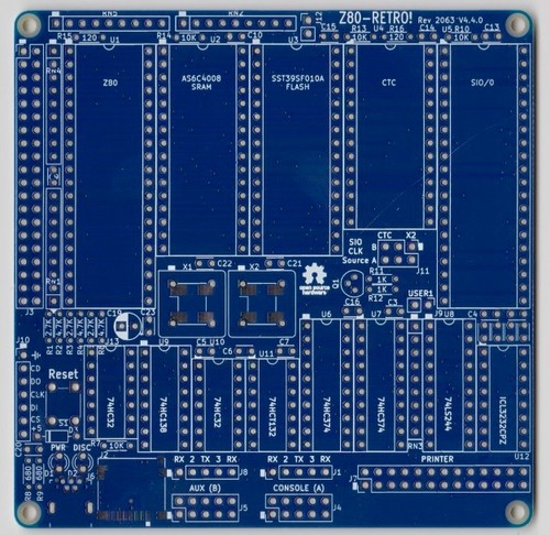 Z80 retro sbc rev - z80-retro!, v4.4v0