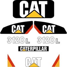 Decal Sticker Set CAT 312C