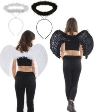 Angel Fairy Feather Wings Halo
