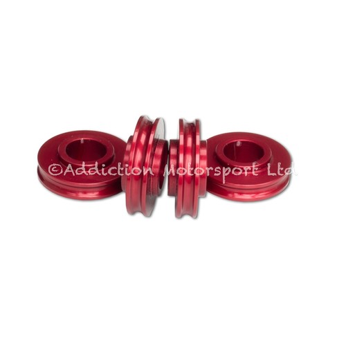 5mm motorcycle red spacers - 5mm,