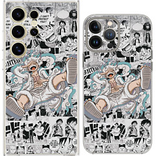 Luffy One Piece Straw Pirate Gear 5 Case Cover Silicone / Shockproof / MagSafe