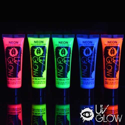 Glow neon face - neon, body