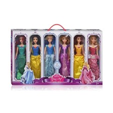 Diversity Pretty Princesses  Doll Set of 6 Pcs Pretend Play Set For Girls