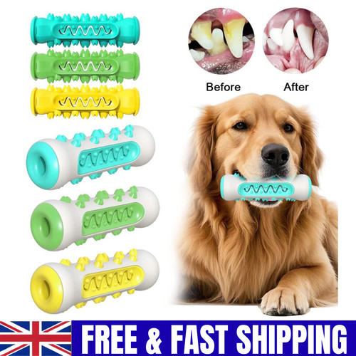 Teeth cleaning dog chew toy - teeth,