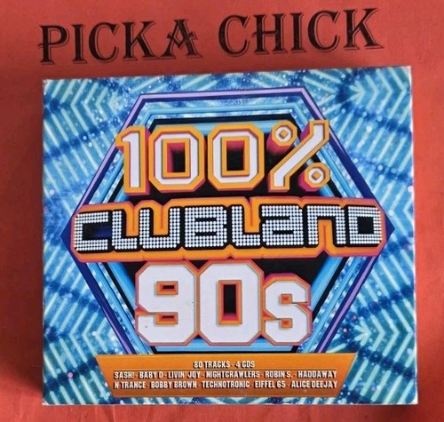 100 clubland 90s 4cd - 100%, 4cd's