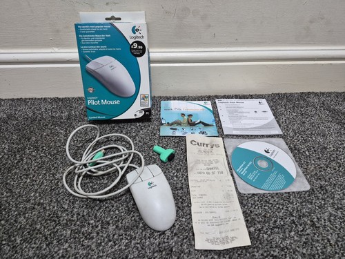 Logitech pilot mouse - logitech, ps/2