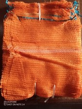 New Orange string handle Net sacks approx 50